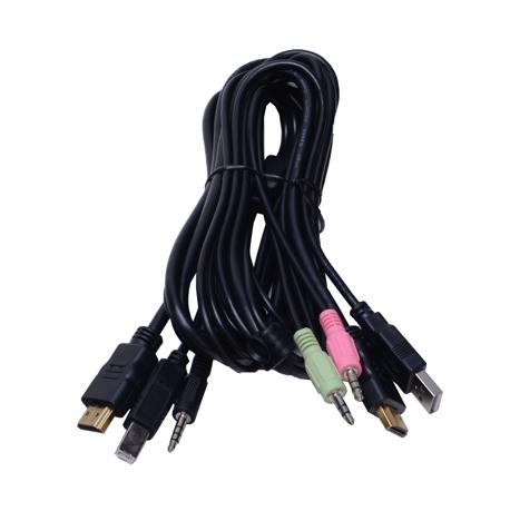 AS-41HA  (HDMI KVM Switch, 4ports，Single-monitor）