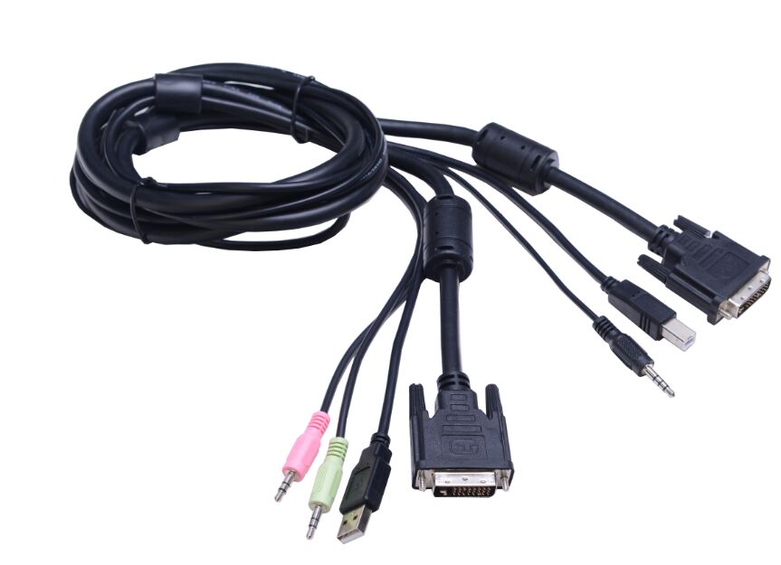 AS-41DA（DVI KVM Switch with audio, 4ports）