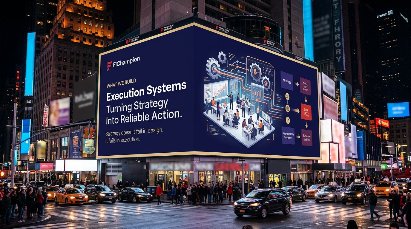 Execution Systems 1 Execution Systems - Turning Strategy Into Reliable Action
